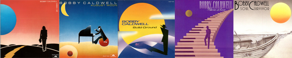 Bobby Caldwell Album Cover Collage