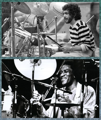 Steve Gadd-Al Foster Collage