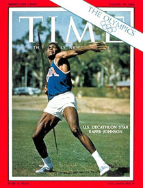 Rafer Johnson - TIME Magazine cover 1960