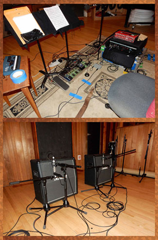 Steve Khan Gear - Set-Up - Mics