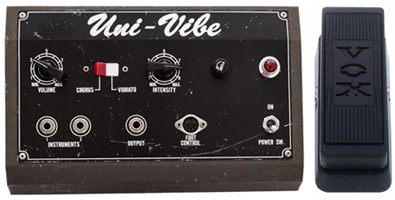 Uni-Vibe - Vox Wah-Wah Collage