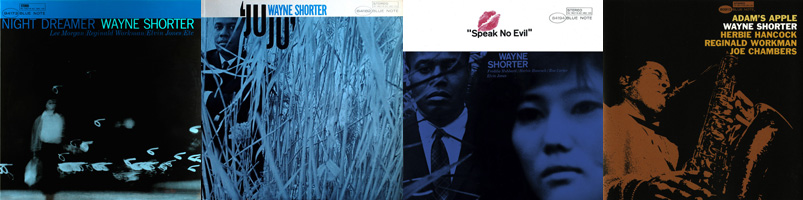 Wayne Shorter Album Cover Collage