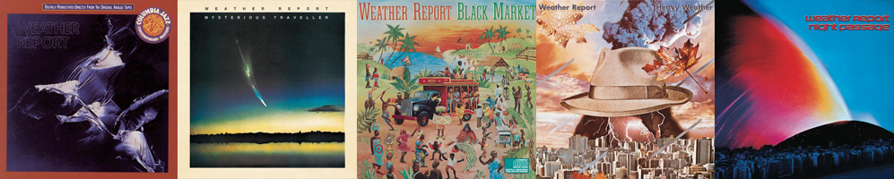 Weather Report Album Cover Collage