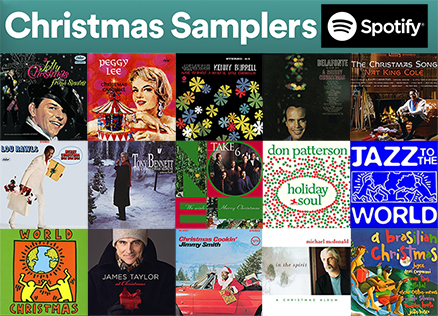 Spotify Christmas Sampler Playlists