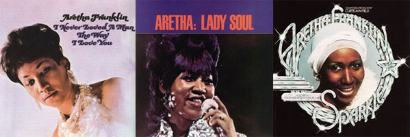 Aretha Franklin Album Covers