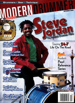 Steve Jordan MODERN DRUMMER