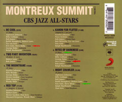 MONTREUX SUMMIT Vol. 2 Tray Card